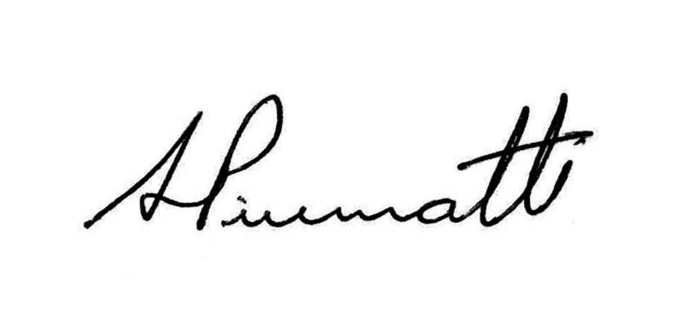 mr stephano piumatti signature